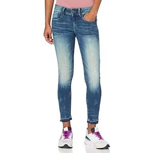 G-STAR RAW Lynn Mid Waist Skinny vrouwen Jeans, antieke brander c296-b814