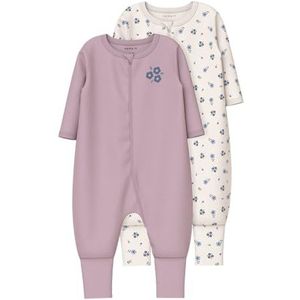 Pyjama - Lange Mouwen - Blauw - Biologisch Katoen