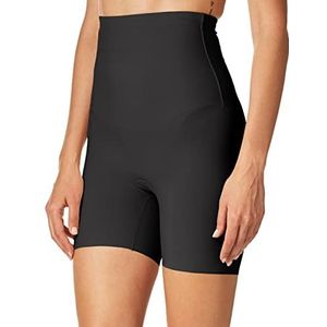 Maidenform DM2561, Sleek Smoothers, shorts met hoge taille, shaping en slankheidseffect, voor dames, zwart (black), XXL, Zwart