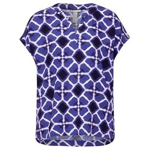 Street One A344864 Gestreepte damesblouse, Donkerblauw