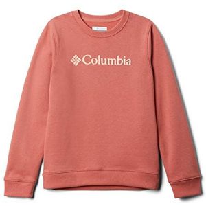Columbia Columbia Park Pullover met ronde hals, voor meisjes, dark coral