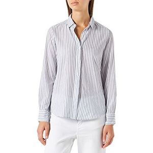 Marc O'Polo Dames 3134442397 blouse, meerkleurig (Multi/Clear Fountain G42), 40, meerkleurig (Multi/Clear Fountain G42)