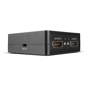 LINDY HDMI-splitter, 18 G, 2 poorten, compact