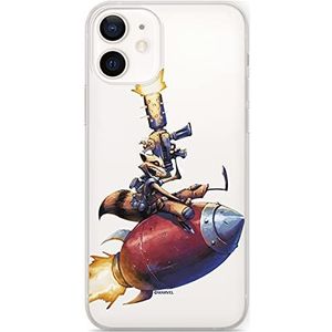 ERT GROUP Beschermhoes voor Smartphone Marvel Original en officieel gelicentieerd product voor iPhone 12 Mini, optimale vorm van de smartphone, schokbestendig.