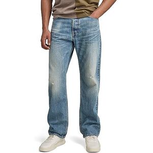 G-STAR RAW Dakota Regular Straight Jeans voor heren, Blauw (Antiek Faded Niagara Destroyed D23691-d315-d886)