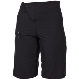 O'NEAL MTB-broek kort, MTB DH Downhill FR Freeride, ademend, polyester, zijzak met ritssluiting, Matrix damesshort V.23, dames, zwart.