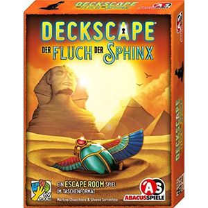 ABACUSSPIELE 38193 - Deckscape - Der Fluch Der Sphinx, Escape Room Game, Kaartspel