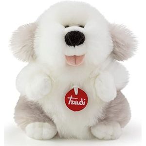 Trudi - Fluffy Hond, kleur wit en grijs, TUDH0000