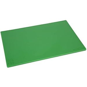 Hygiplas Snijplank, laag, groen, 10 x 300 x 450 mm
