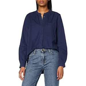 Camel Active Womenswear Damesblouse, Indigo blauw