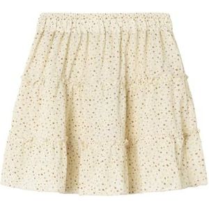 SPRINGFIELD Jupe à fleurs pour fille, Blanc - Imprimé, 6 años