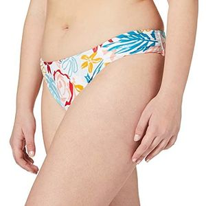 Sans Complexe Badpak voor dames, bloemenprint, wit