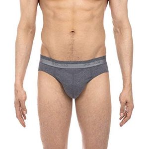 HOM HO1 mini briefs slip (1-pack) - herenslip met horizontale gulp - grijs - Maat: S