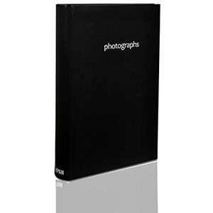 Arpan slip in case memo fotoalbum 300 houdt voor 12 x 6 cm, zwart