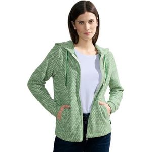 Cecil B321011 Damesvest met capuchon, Celery Green