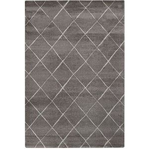 Art For Kids Modern geometrisch tapijt, polyester, 160 x 230 x 2 cm, grijs
