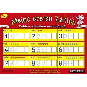TimeTEX - Magisch bord ""Mathematik"" - Magische telling | Rekenbord met zelfbeheersing om spelenderwijs te leren schrijven en berekenen | Inhoud: magisch tellen