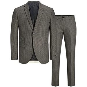 JACK & JONES JPRFRANCO Check Suit kostuum, geruite primer: Super Slim, 50 heren, Geruit grondlaag: Super Slim