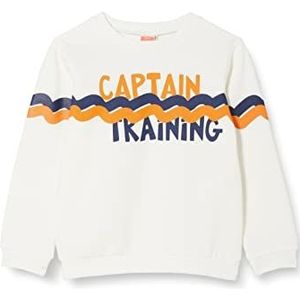 Koton Bedrukt sweatshirt Crew Neck Katoen Baby Jongens Trainingspak, ecru (002)