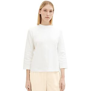 TOM TAILOR T-shirt pour femme, 10315 - Whisper White, XS