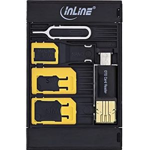 InLine sim-Box SIM-kaartadapter - SIM/geheugenkaartadapters (10 g, blisterverpakking)