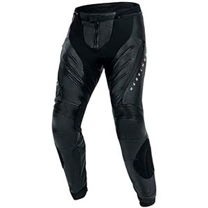 REBELHORN Veloce Pants Motorbroek voor heren (1 stuk), Zwart/Wit