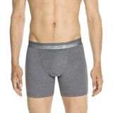 Hom - Lange boxershorts 'HO1' voor heren - retroshorts, Grijs Chinees