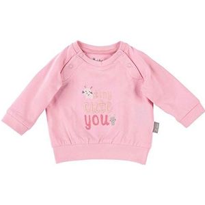 Sigikid Shirt met lange mouwen, new born sweater baby meisjes, roze, 56, Roze