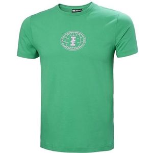 Helly Hansen T-shirt graphique Core pour homme - Vert, M