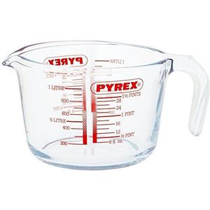 Pyrex - Classic maatbeker van glas, 1 liter