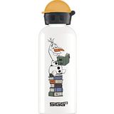 SIGG Olaf II Drinkfles voor kinderen (0,6 l), kleine fles zonder BPA en zonder oplosmiddel, met veiligheidssluiting, zeer robuuste aluminium drinkfles