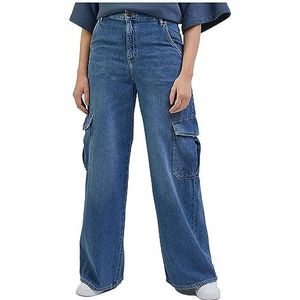 Lee Cargo Slouch Jeans voor dames, Universeel blauw