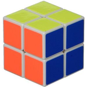 ShengShou Aurora White Cube Speed Puzzel Twisty Toy 2x2