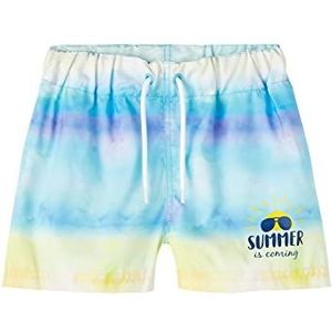 Name It Nmmzadye Swim Shorts voor jongens, Crystal Seas, 116, Crystal Seas