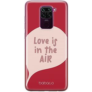 ERT GROUP Xiaomi REDMI Note 9 Hoes Origineel en officieel gelicentieerd Babaco Motief Love is in the air 001 perfect aan de vorm van de mobiele telefoon, TPU Case