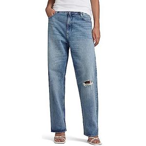 G-STAR RAW Type 89 Real Boyfriend Jeans voor dames, Blauw (Sun Faded Ripped Air Force Blue D21081-c967-d899)