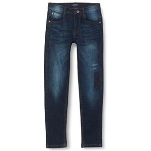 Blue Seven Jungen Jeans Move IT, Bleu foncé Orig, 3 Ans Fille