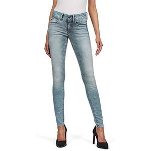 G-STAR RAW Lynn Dames Skinny Jeans Medium Blue (Faded LT Aged 9882-A691) 26W/34L, Blauw (Faded Lt Aged 9882-a691), 26W/34L