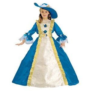 Dress Up America Blauw prinsessenkostuum voor meisjes