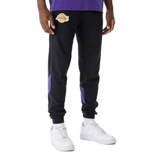 New Era Nba Color Insert Jogger Loslak Blktrp Los Angeles Lakers Trainingsbroek voor heren, zwart.