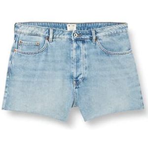 MUSTANG Hoge shorts voor dames, middenblauw 422, 36, middenblauw 422