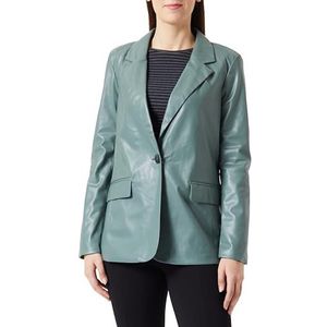 Vero Moda Vmolympia Ls Single Loose Pl Blazer Noos Damesblazer, Bos Groen