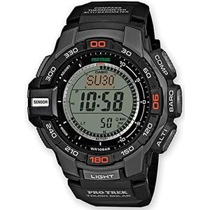 Casio Pro-Trek horloge 52 mm, LCD/Zwart, Sport