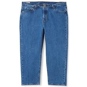 Levi's Plus Size Pl 501 Crop Jive Stonewash, Straight Jeans, Dames, Blauw (Jive Stonewash 0001), No Aplica (Fabrikant maat: 22), blauw (Jive Stonewash 001)