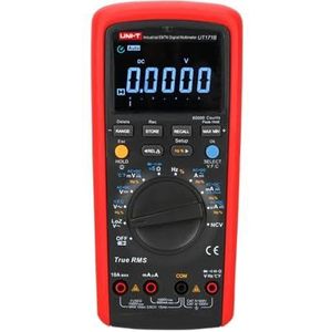 UNI-T 7720190 Industrial True RMS digitale multimeter, rood/grijs