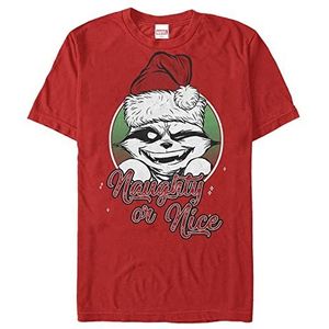 Marvel GOTG Classic Rocket Greetings Organic T-shirt met korte mouwen, rood, XL, Rood