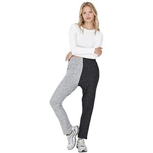 Trendyol Pantalon de jogging pour femme, anthracite, S, Anthracite, S