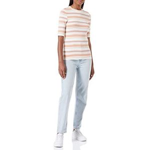 TOM TAILOR Denim Dames T-shirt, 30199 - zachte strepen, meerkleurig, XS, 30199 – zachte strepen in verschillende kleuren