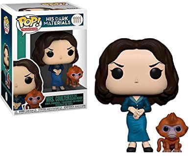 Funko Pop!&Buddy: His Dark Materials-Mrs. Coulter with Daemon Pop! Vinyl - Verzamelbaar Vinyl Figuur - Cadeau-idee - Officiële Producten - Speelgoed voor Kinderen en Volwassenen - TV Fans