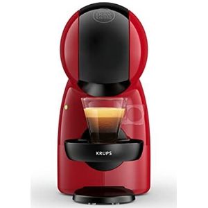 Krups Nescafé Dolce Gusto Piccolo XS rood, ultracompact koffiezetapparaat, koffiepadmachine, multi-drank, intuïtief, druk 15 bar, eco-modus KP1A3510